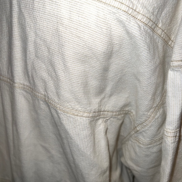 VINTAGE Barbara Blue Shirt Mens Size S Short Sleeve kenya tan Button Up - Picture 9 of 9